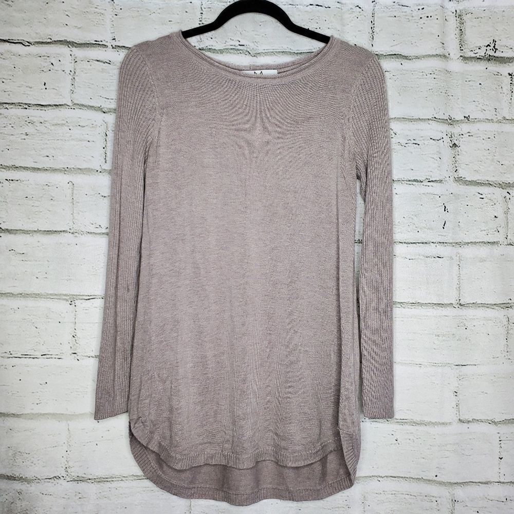 Magaschoni long length knit sweater cashmere blend small